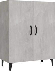 vidaXL betonszürke szerelt fa tálalószekrény 70 x 34 x 90 cm