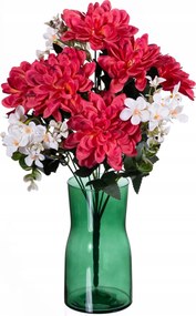 Málnás dália csokor kiegészítőkkel