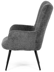 Fülkés fotel GREY2, szürke