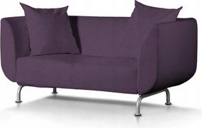 Dekoria Strömstad 2 személyes kanapé huzat Ikea rózsaszín