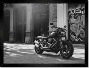 Poszterek keretben 40x30 Harley Davidson Motorkerékpár