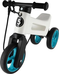 Funny Wheels - 2 az 1-ben RIDER SUPER SPORT futóbicikli fehér/fekete/kék