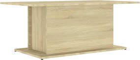 vidaXL sonoma tölgy színű szerelt fa dohányzóasztal 102x55,5x40 cm