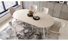 ARTUR bővíthető étkezőasztal, bézs