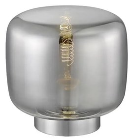 Klausen 108009 - Asztali lámpa ROTARY 1xE27/4W/230V ezüst