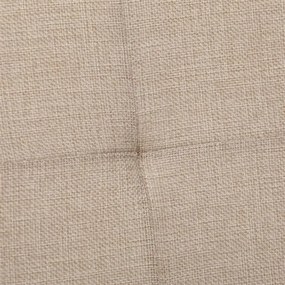 Tárolós Puff, Bézs Szövet. TAB-462 CRM2