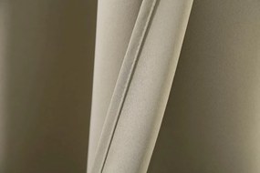 Závěs OXFORD 140x250 cm, világos bézs Felfüggesztés: Hullámos sínszalag