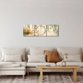 Kép - Tó, akvarell (órával) (90x30 cm)