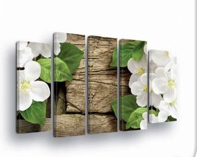 Vászonkép 150x100 Virágok tavasz természet fali dekoráció belső fa