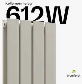 Blumfeldt Ontario radiátor 120x30 Teljesítmény 612 W