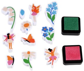 Mini nyomda készlet Fairies in the Garden - Rex London