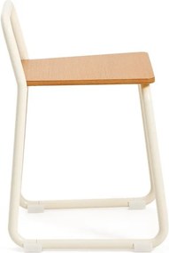 Bézs fém gyerek szék Tinn – Kave Home