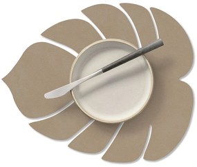 Öko bőr tányéralátét 22x26 cm Monstera Leaf Nupo – LIND DNA