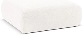 Fehér buklé puff Molino – Micadoni Home
