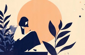 Poszter 91,5x60cm Elmélkedés