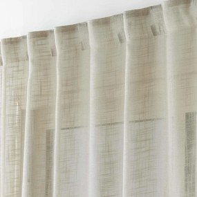 Barna átlátszó függöny 140x240 cm Haltona – douceur d'intérieur