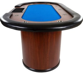 GamesPlanet® Pókerasztal XXL ROYAL FLUSH Kék