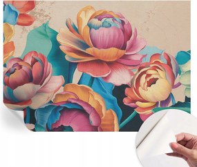 Design fali fotótapéta öntapadós virágos harmónia 208x146 cm