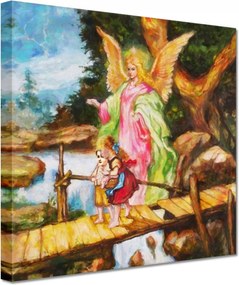 Vászonkép 60x60 Őrangyal Ajándék