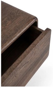 Barna tölgyfa TV-állvány 220x45x45 cm Fawn – Gazzda