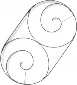 Mézeskalács Lyukasztó Piskóta Acél Croissant Forma 13 CM