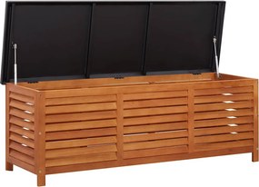 Tömör Eukaliptuszfa Kerti Tárolóláda 150 X 50 X 55 Cm