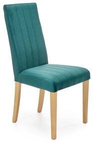 DIEGO 3 szék, szín: steppelt bársony Stripes - MONOLITH 37