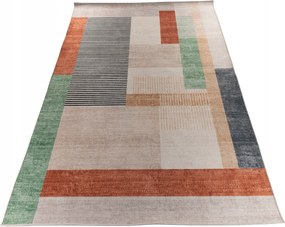 Elefanta Szőnyeg Printed 200x300 Nyomtatott Színes Modern Könnyű FC1