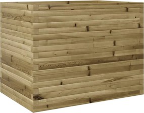 vidaXL impregnált fenyőfa kerti virágláda 90 x 60 x 68,5 cm