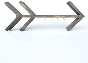 Fali polc RAF 20x52 cm fenyő