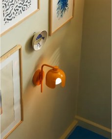 Osram - Fali lámpa DECOR COROLLE 1xG9/20W/230V narancssárga