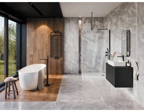 Deante NQL_N9YK - BLUR zuhanyszett falba süllyesztett csapteleppel, fekete