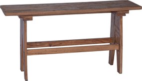 vidaXL pad Természetes 100 x 30 x 51 cm Tömör újrahasznosított fa
