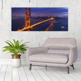 Kép - Golden Gate híd (120x50 cm)