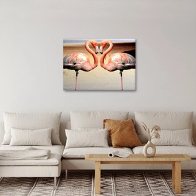 Kép - két flamingó (70x50 cm)