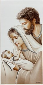 Kép Szent Család CU108/1 Gravírozás Ingyen!