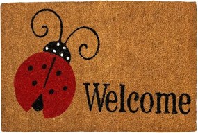 Kókuszos lábtörlő Katicabogár