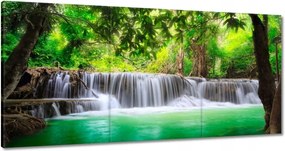 Vászonkép 60x30 Vízesés Thaiföldön