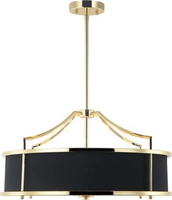 ORLOR84146 STANZA Ernyős Függesztett Lámpa Fehér, Fekete, Arany E27 IP20