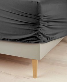 Homa jersey gumis lepedő TOP grey