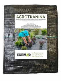 Agrotextil Uv Gyomirtó Szőnyeg Fekete Vastag 1X10m 80g/m2