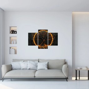 Kép – Életfa lávában II. (90x60 cm)