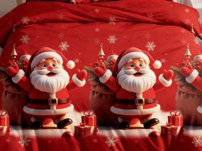 Mikroszálas ágyneműhuzat JOLLYPOP piros Ágyneműhuzat mérete: 70 x 80 cm | 140 x 200 cm