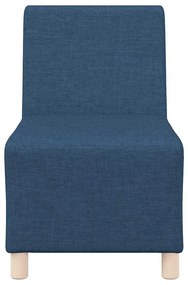 kék szövet kanapészék 55 cm