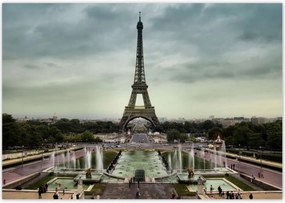 Poszterek 100x70 Eiffel-torony fotó