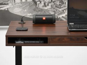 PC asztal Osto 120 (dió + fekete). 1109828