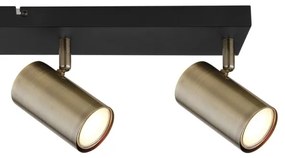 Globo 57911-4M - ROBBY 4xGU10/35W spotlámpa, fekete/fém