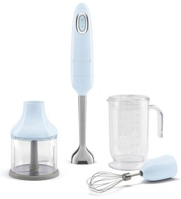 SMEG botmixer HBF03 tartozékokkal, 700W, pasztell kék - Smeg