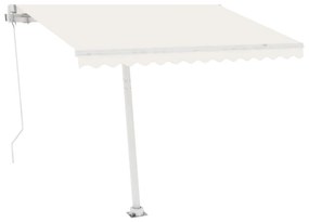 fehér vas napellenzőrúdszett 300 x 245 cm