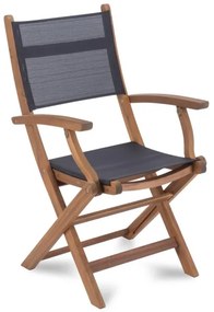 Fieldmann - Összecsukható akácfa kerti szék